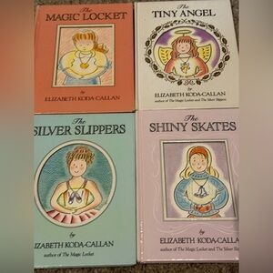The magic locket shinny skates tiny angel silver slippers hardcover books
